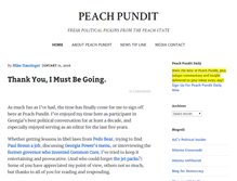 Tablet Screenshot of peachpundit.com
